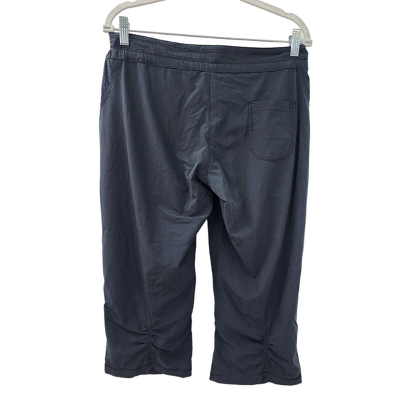 Alo‎ Crop Athletic Pants Comfort Lounge Athleisure Capri Black Size 8 - Picture 2 of 8